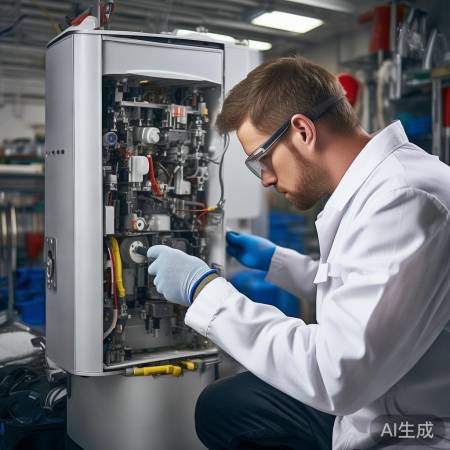 拆卸设备，拍照记录