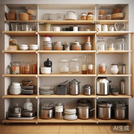 食物分层摆放,保鲜消毒更佳