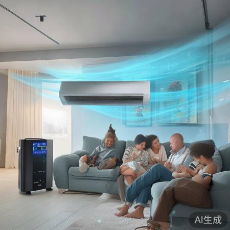 “长虹空调制冷快,广域凉爽舒适