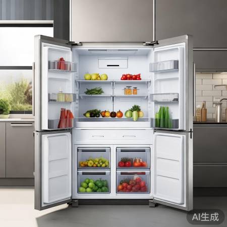 冰箱内部设计合理,分类明确