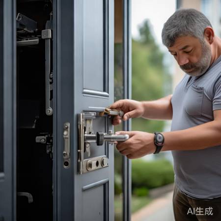 防盗门开锁技巧揭秘