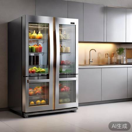 高品质保鲜,日式对开门冰箱受欢