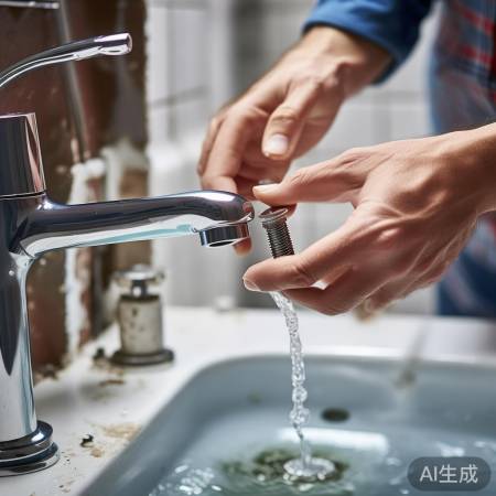 拆水龙头像拆快递