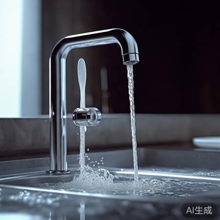 水龙头调节水流与温度