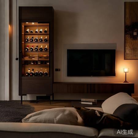 周末沙发红酒柜赏析