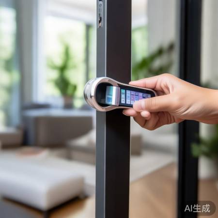 智能锁操作简便，换锁易如换电池