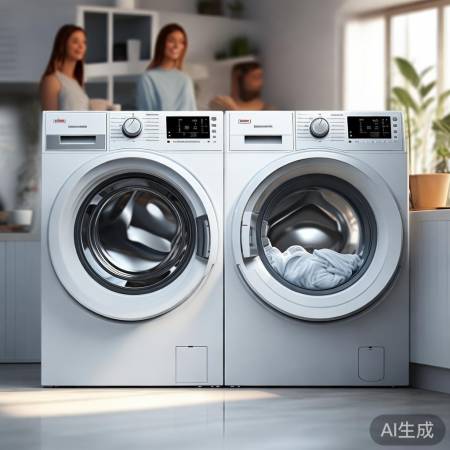“高效双缸洗衣机,惊喜无限”