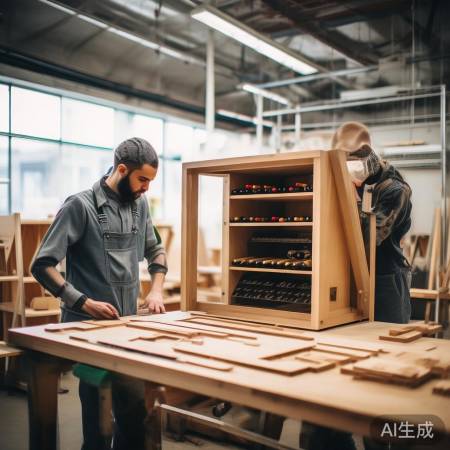 红酒柜组装车间揭秘