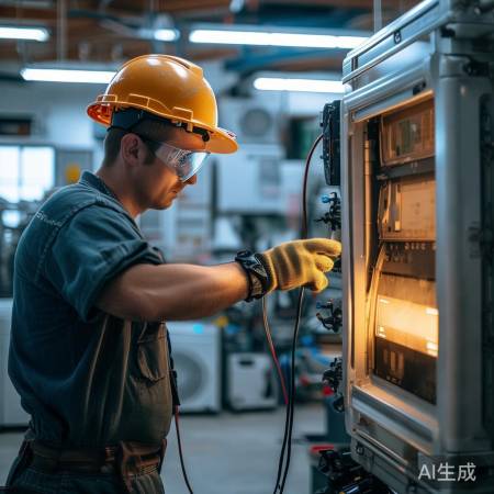 维修空气能,安全第一