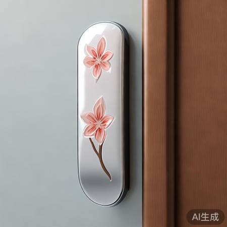 樱花指纹锁外观优雅