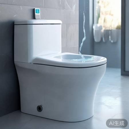 智能马桶自动冲刷，冬暖夏凉