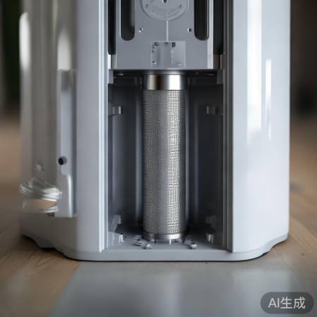 热水器底侧找过滤系统