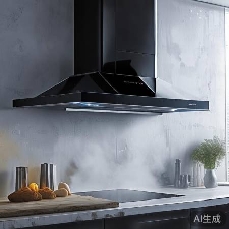 无窗抽油烟机，强力抽吸技术
