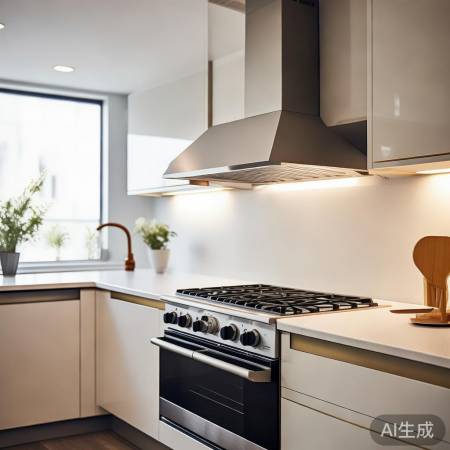 无窗厨房抽油烟机新方案