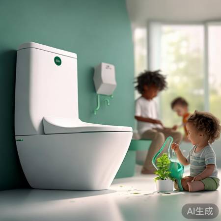 智能马桶Eco模式节水30%