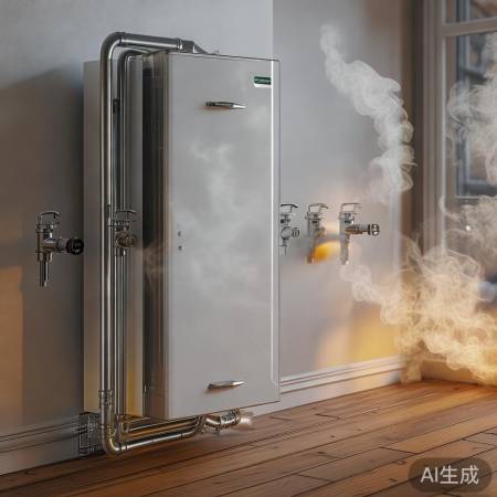 壁挂炉高效节能,热水随开随有。