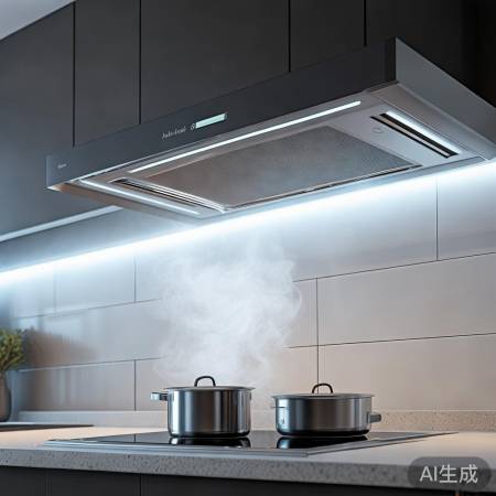 “米家油烟机,烹饪无忧”