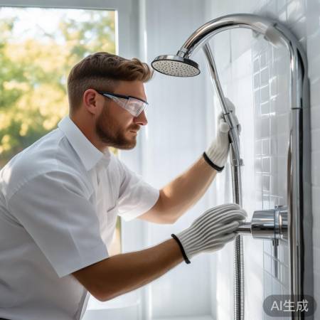 安装喷头步骤六