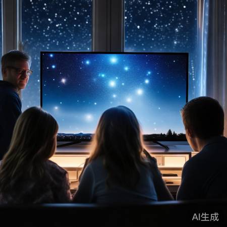 HDR夜空星光璀璨