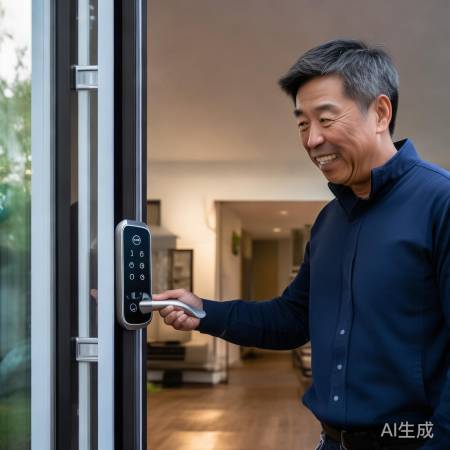“智能锁提升家门安全，安全感倍