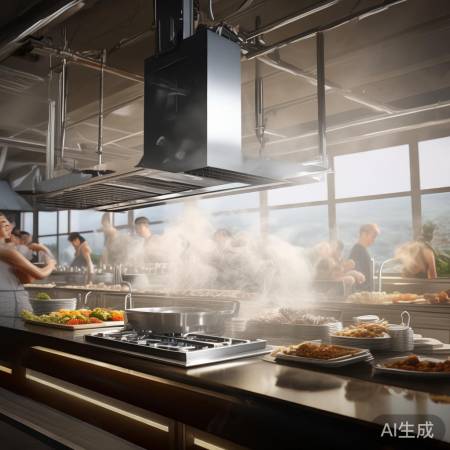 “自助餐油烟机,吸油神器!”