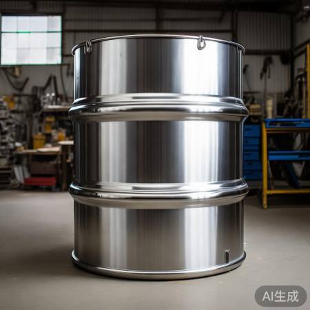 “不锈钢桶,耐撞抗锈”