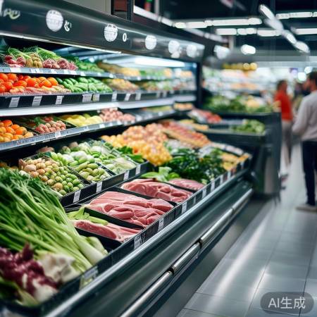 冷藏温度4-7度，食物保鲜又不