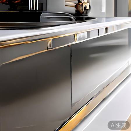 简约不锈钢燃气灶