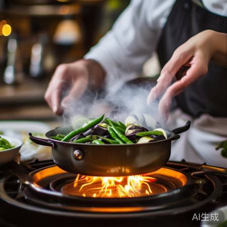 “中小火烹饪,减少油烟”