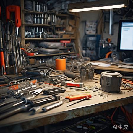 组装手机保险柜工具集