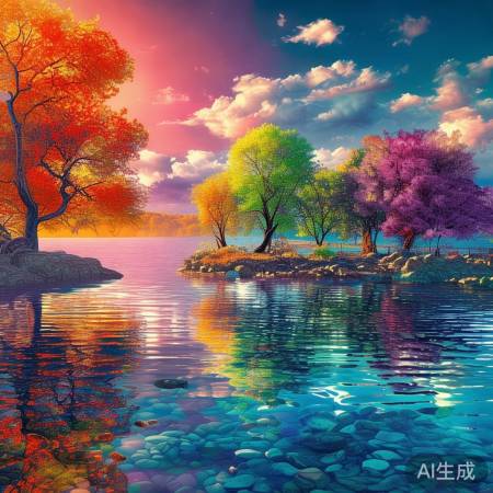 色彩对比，视觉冲击