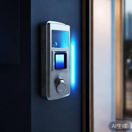 指纹一按,门开科幻现实