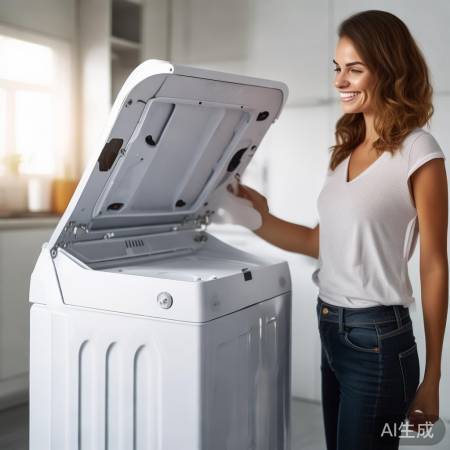 海尔洗衣机盖拆卸易如反掌