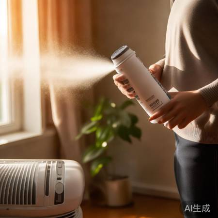 喷空气清新剂除湿清新