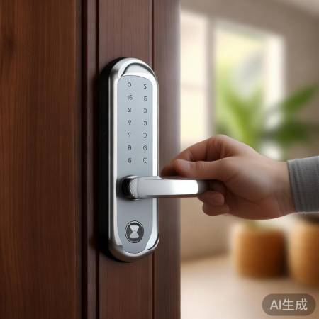 玛莎洛克智能锁，电池耐用易换