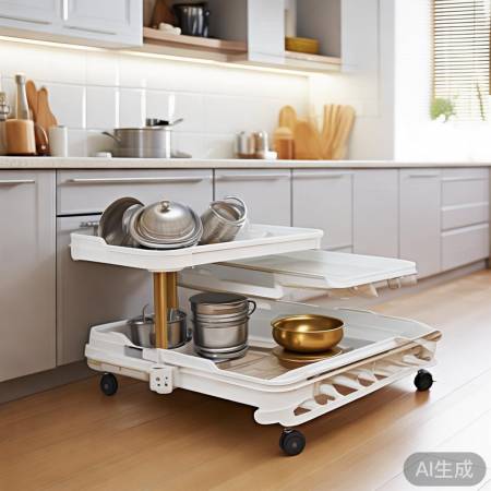 移动收纳，空间巧利用