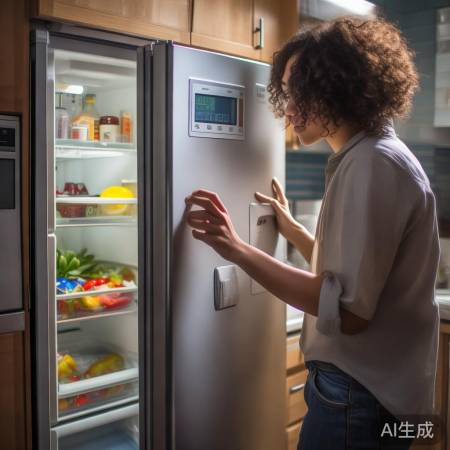 冰箱断电后，检查门封，调整温度