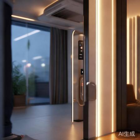 智能锁,科幻生活体验