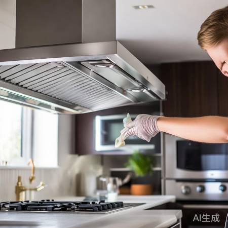选正品,定期保养抽油烟机