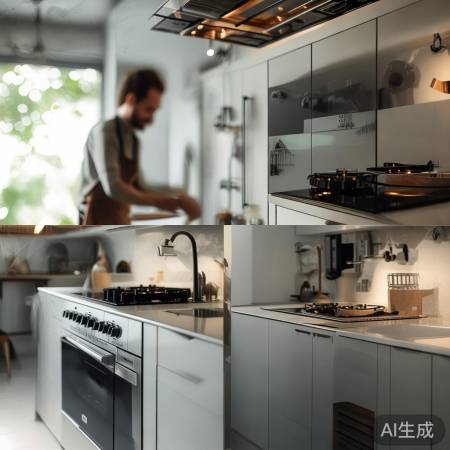 美菱集成灶,厨房风景线