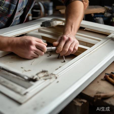 防盗门拆卸步骤详述