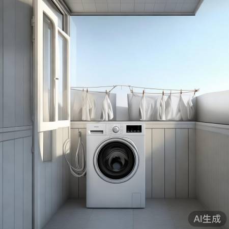 阳台洗衣机水电布局要点