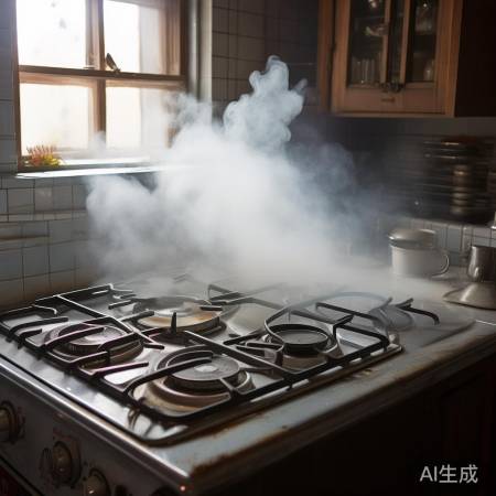 普通燃气灶，价格低，清洗难，油