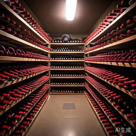 红酒储存要点：阴凉干燥、水平放