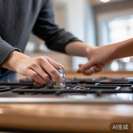 开总阀再开灶具阀