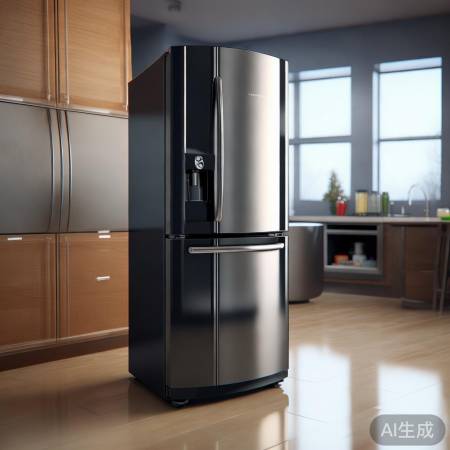 美的BCD528WDPG冰箱,