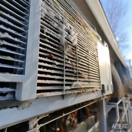 空调外机散热不良,易结霜