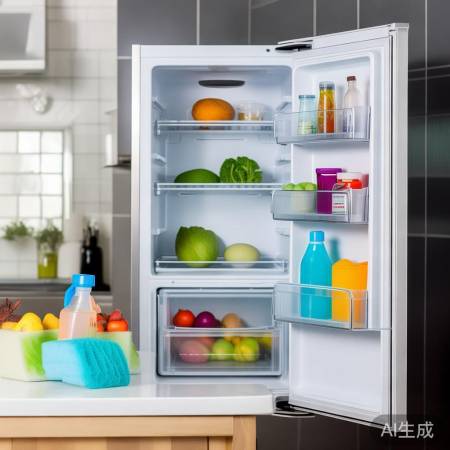 冰箱定期清理，保障食品健康
