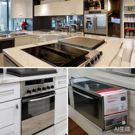 美的080集成灶，实体店考察为