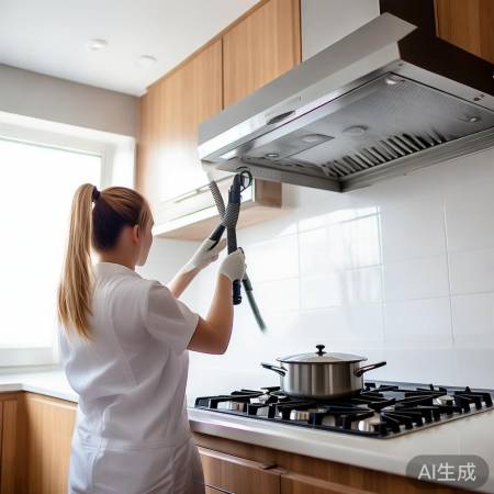 抽油烟机定期清洁